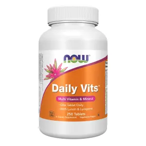 Daily Vits™, Multivitamínico e Mineral, 250 Comprimidos, Now Foods