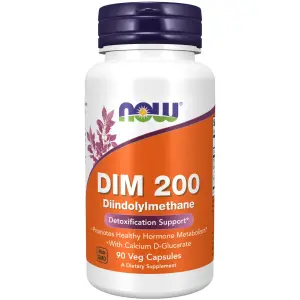 DIM 200, 200 mg, 90 Cápsulas Vegetais, Now Foods