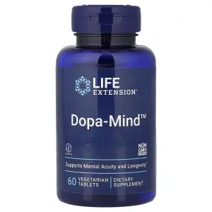 Dopa-Mind™, 60 Comprimidos Vegetarianos, Life Extension