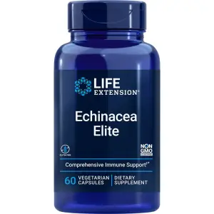 Echinacea Elite, 60 Cápsulas Vegetarianas, Life Extension