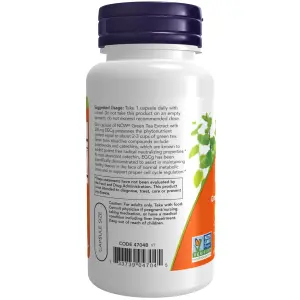 EGCg, Extrato de Chá Verde, 400 mg, 90 Cápsulas Vegetais, Now Foods