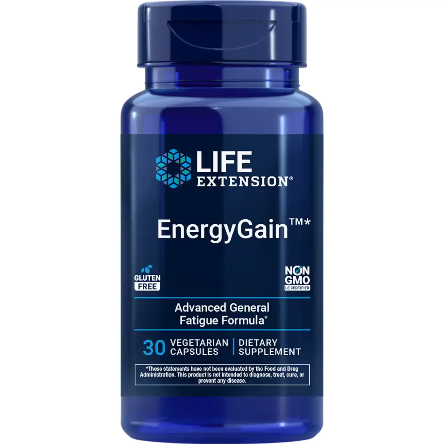 EnergyGain™, 200 mg, 30 Cápsulas Vegetarianas, Life Extension