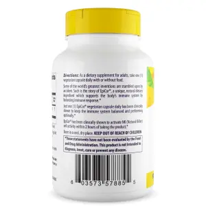 EPICOR®, 500 mg, 60 Cápsulas Vegetarianas, Healthy Origins