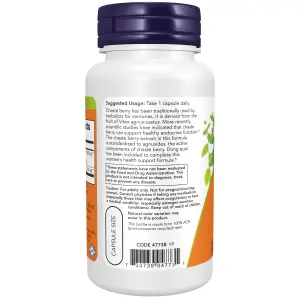 Extrato de Chaste Berry Vitex, 300 mg, 90 Cápsulas Vegetais, Now Foods