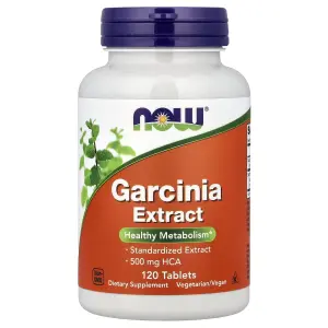 Extrato de Garcinia, 120 Comprimidos, Now Foods