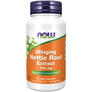 Extrato de Raiz de Urtiga, 250 mg, 90 Cápsulas Vegetais, Now Foods