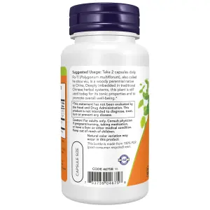 Fo-Ti, 560 mg, 100 Cápsulas Vegetais, Now Foods