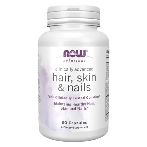 Fórmula para Cabelos, Pele e Unhas, 90 Cápsulas, Now Foods