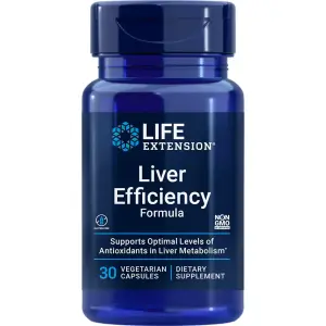 Fórmula para Eficiência Hepática, 30 Cápsulas Vegetarianas, Life Extension