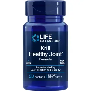 Fórmula com Krill para Articulações Saudáveis, 30 Cápsulas Gel, Life Extension