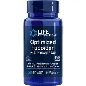 Fucoidan Otimizado com Maritech® 926, 60 Cápsulas Vegetarianas, Life Extension