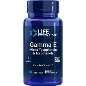Gama E, Tocoferóis Mistos e Tocotrienóis, 60 Cápsulas Softgel, Life Extension
