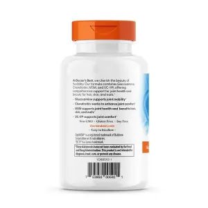 Glucosamina, Condroitina, MSM + UCII®, 90 Cápsulas Vegetais, Doctor's Best