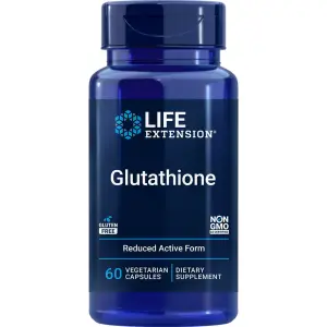 Glutationa, 60 Cápsulas Vegetarianas, Life Extension