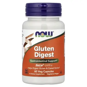 Gluten Digest, 60 Cápsulas Vegetais, Now Foods