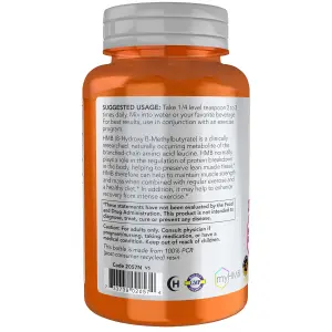 HMB em Pó, 90 g (3,2 oz), Sports, Now Foods