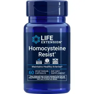 Homocysteine Resist, 60 Cápsulas Vegetarianas, Life Extension
