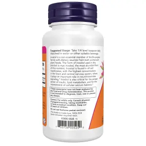 Inositol em Pó, 113 g (4 oz), Now Foods
