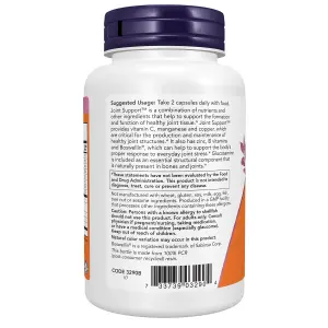 Joint Support, Suporte para as Articulações, 90 Cápsulas, Now foods