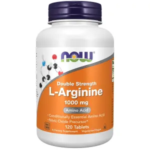 L-Arginina, 1.000 mg, 120 Comprimidos, Now Foods