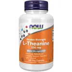 L-Theanine com Inositol, 200 mg, Força Dupla, 120 Cápsulas Vegetais, Now Foods