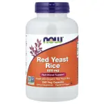 Levedura de Arroz Vermelho, 600 mg, 240 Cápsulas Vegetais, Now Foods
