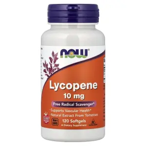 Licopeno, 10 mg, 120 Cápsulas Softgel, Now Foods