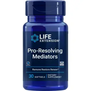 Mediadores Pró-Resolução, 30 Cápsulas Softgel, Life Extension