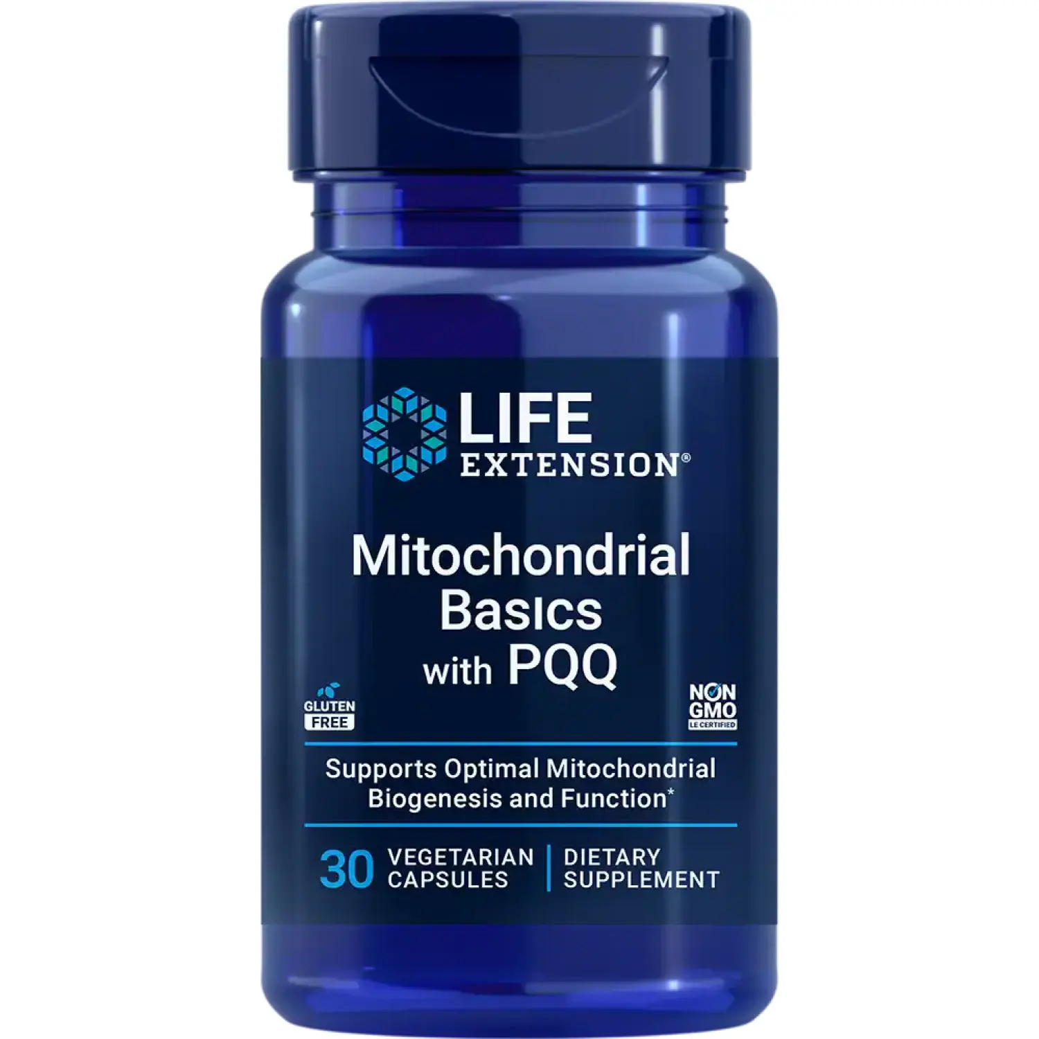 Mitochondrial Basics com PQQ, 30 Cápsulas Vegetarianas, Life Extension