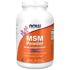 MSM em Pó, 454 g (1 lb), Now Foods