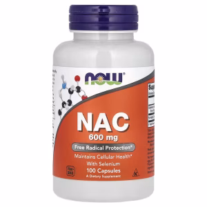 NAC com Selênio, 100 Cápsulas, Now Foods