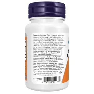 NAC com Selênio, 600 mg, 250 Cápsulas, Now Foods