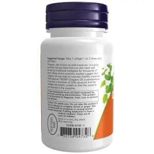 Óleo de Orégano, 90 Cápsulas Softgel, Now Foods