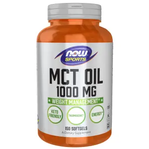 Óleo TCM, 1.000 mg, 150 Cápsulas Softgel, Sports, Now Foods