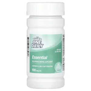 One Daily, Essencial, 100 Comprimidos, 21st Century