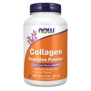Peptídeos de Colágeno em Pó, 227 g (8 oz), Now Foods