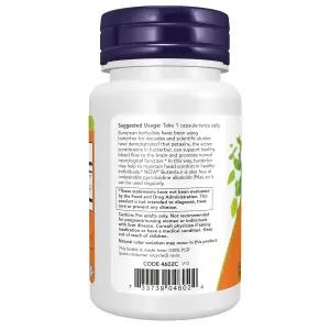 Butterbur With Feverfew, Petasites com Tanaceto, 60 Cápsulas Vegetais, Now Foods
