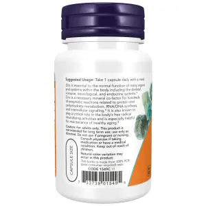 Picolinato de Zinco, 50 mg, 120 Cápsulas Vegetais, Now Foods