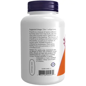 Própolis 2000, Extrato 5:1, 400 mg, 90 Cápsulas Softgel, Now Foods