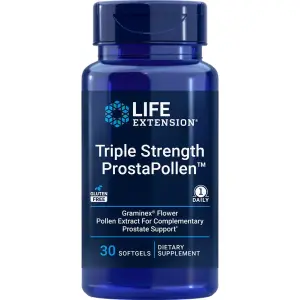 ProstaPollen™ de Potência Tripla, 378 mg, 30 Cápsulas Softgel, Life Extension