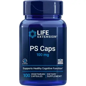 PS Caps, 100 mg, 100 Cápsulas Vegetarianas, Life Extension