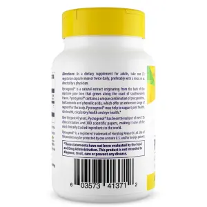Picnogenol, 100 mg, 60 Cápsulas Vegetarianas, Healthy Origins