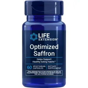 Saffron Otimizado, 78 mg, 60 Cápsulas Vegetarianas, Life Extension