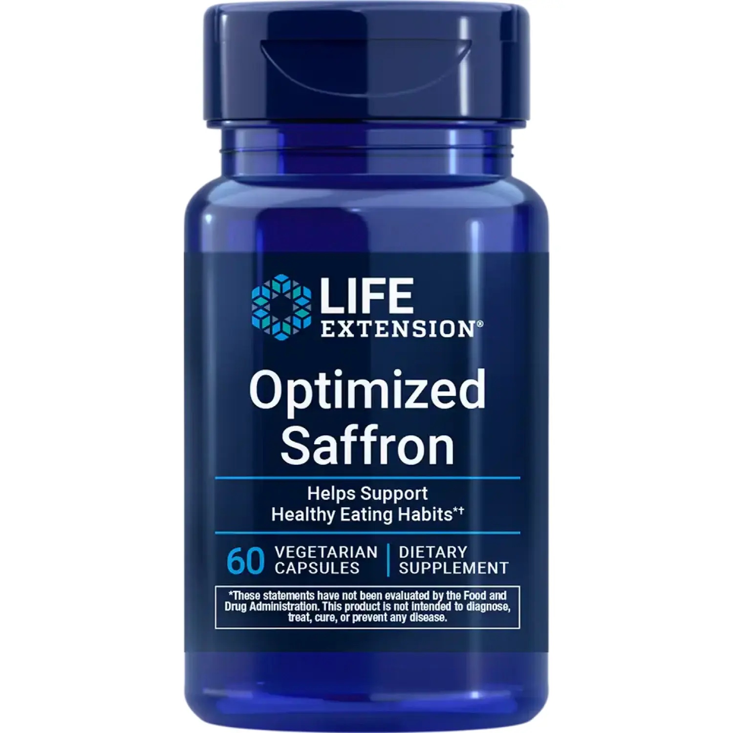 Saffron Otimizado, 78 mg, 60 Cápsulas Vegetarianas, Life Extension