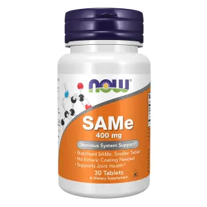SAMe, 400 mg, 30 Comprimidos, Now Foods