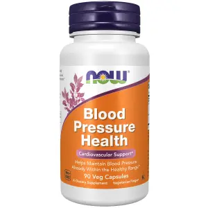 Saúde da Pressão Sanguínea, 90 Cápsulas Vegetais, Now Foods