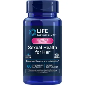 Saúde da Mulher, Saúde Sexual Feminina, 60 Cápsulas Vegetarianas, Life Extension