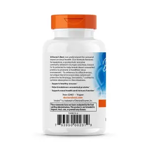 Serrapeptase de Alta Potência, 120.000 SPU, 90 Cápsulas Vegetais, Doctor's Best