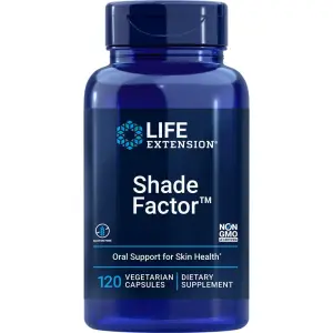 Shade Factor, Saúde da Pele, 120 Cápsulas Vegetarianas, Life Extension