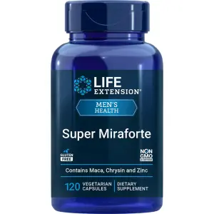 Super Miraforte com Benefícios de Lignanas Padronizadas, 120 Cápsulas Vegetarianas, Life Extension